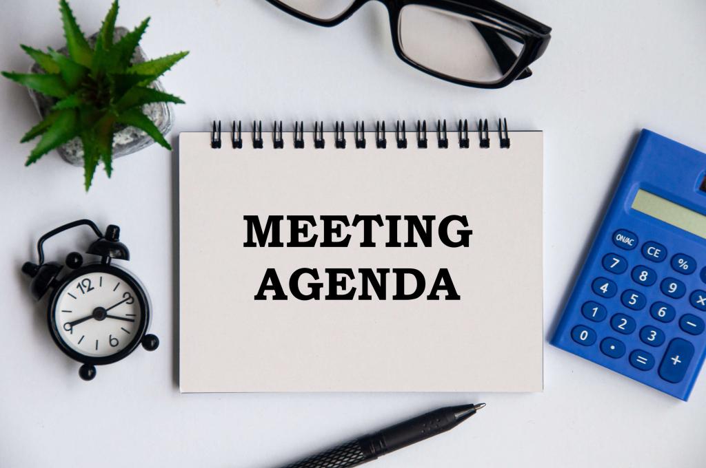 meeting agenda
